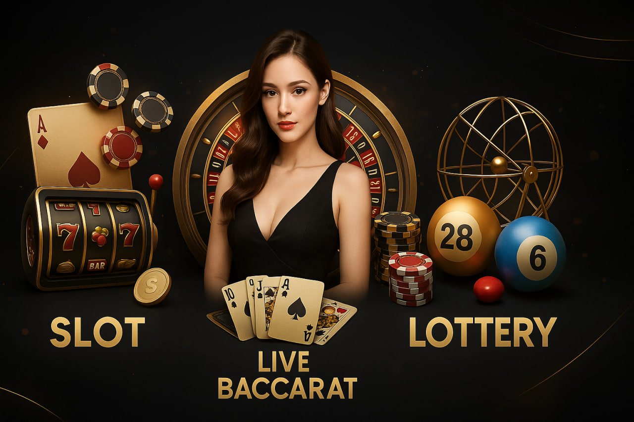 Pemain sedang menikmati permainan slot online dan live casino melalui platform ducatitogel
